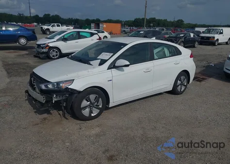 2019 Hyundai Ioniq Blue z USA, uszkodzony, nr VIN KMHC65LC9KU166829
